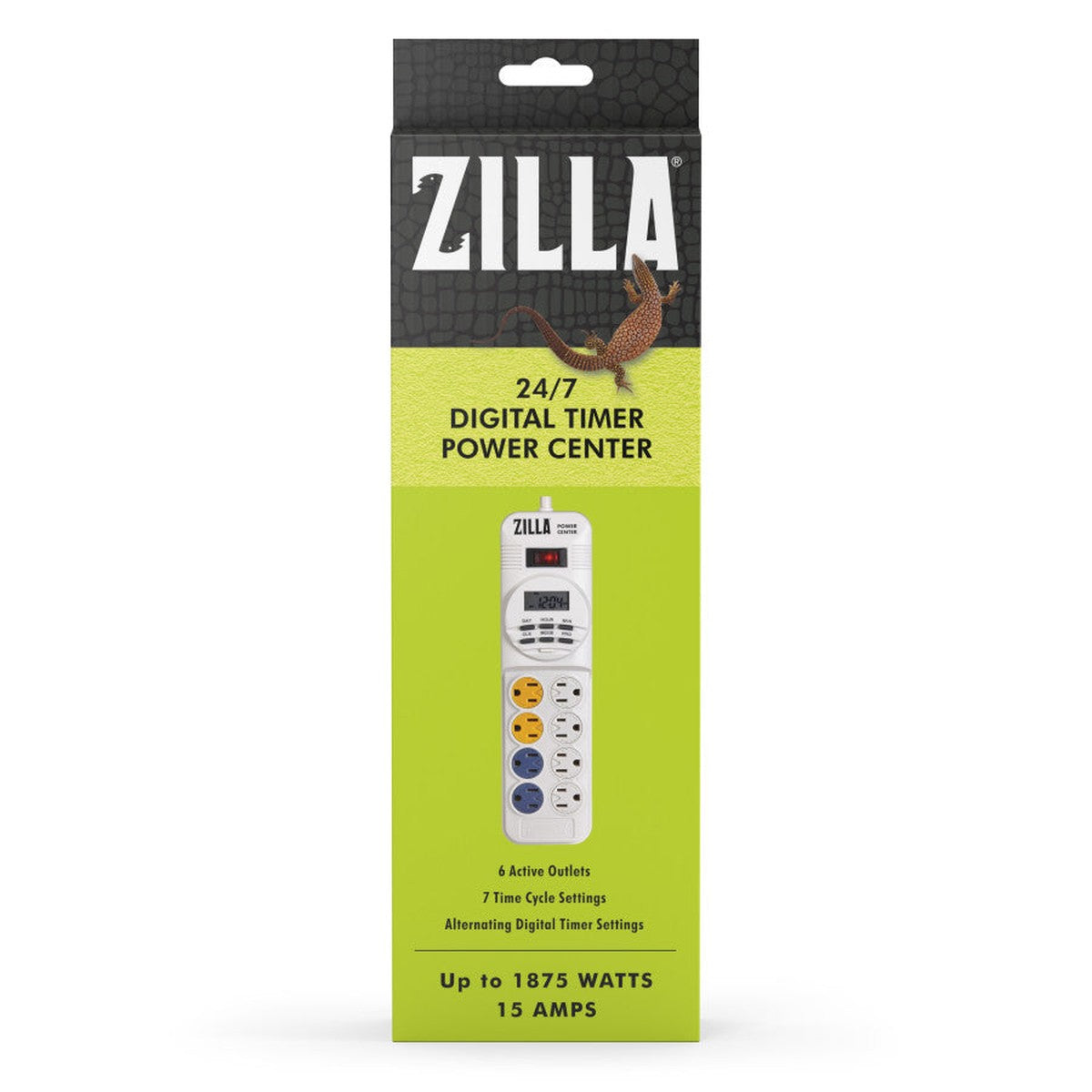 Zilla 24/7 Digital Timer Power Center Zilla