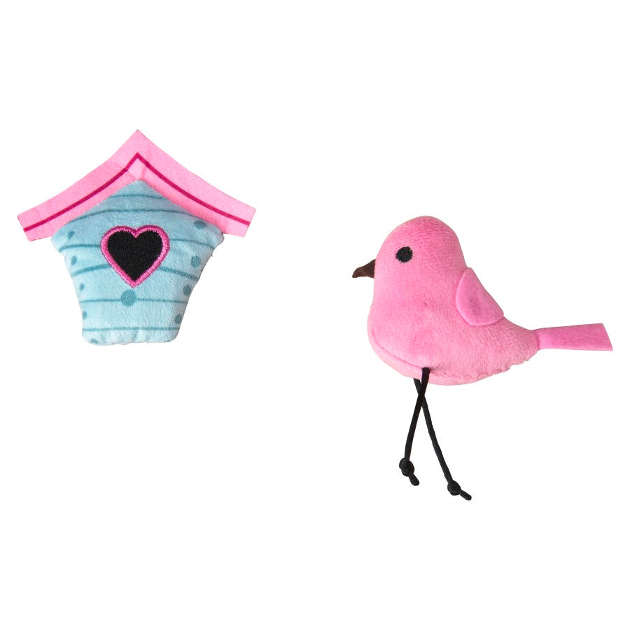 Spot Birds And Homes Cat Toy