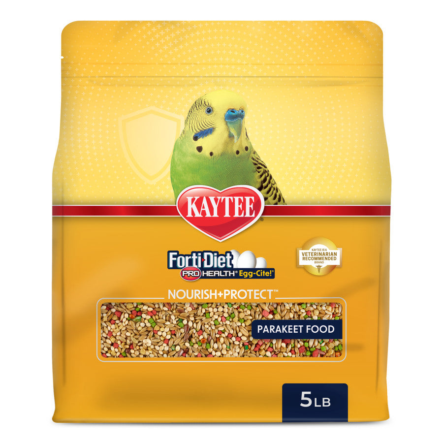 Kaytee Forti-Diet Pro Health Egg-Cite! Nourish+Protect Parakeet Food