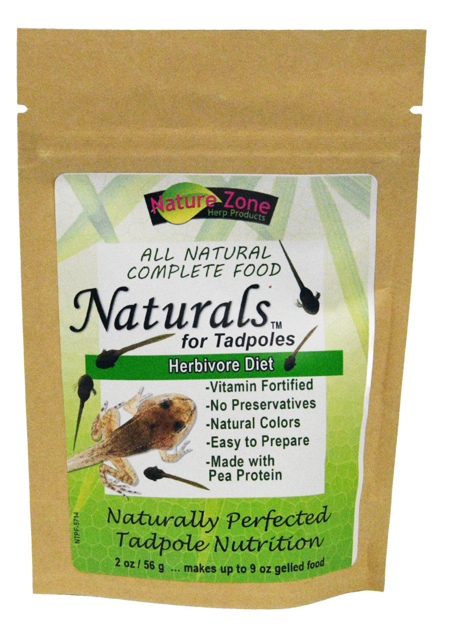 Nature Zone Naturals Tadpole Food Herbivore Diet