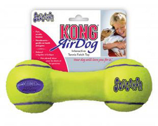 KONG Air Dog Squeaker Dumbbell Dog Toy