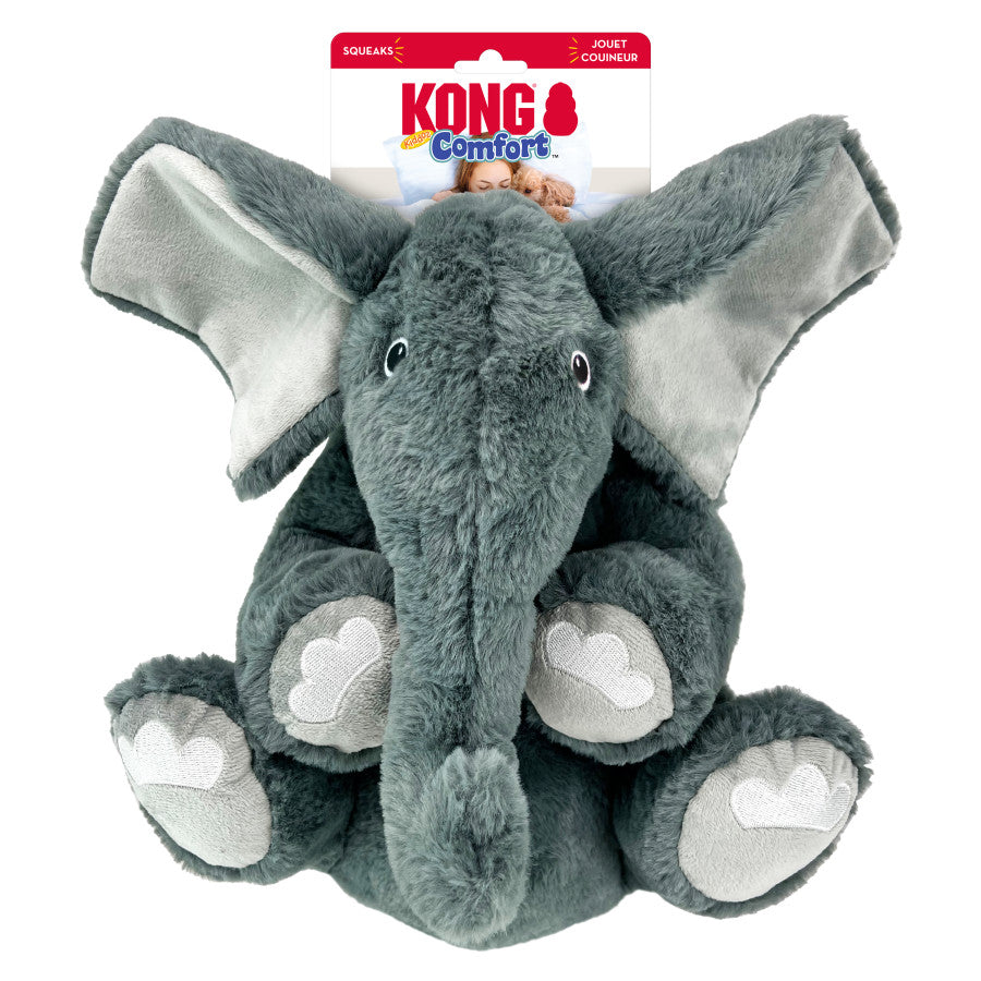 KONG Comfort Kiddos Elephant Dog Toy