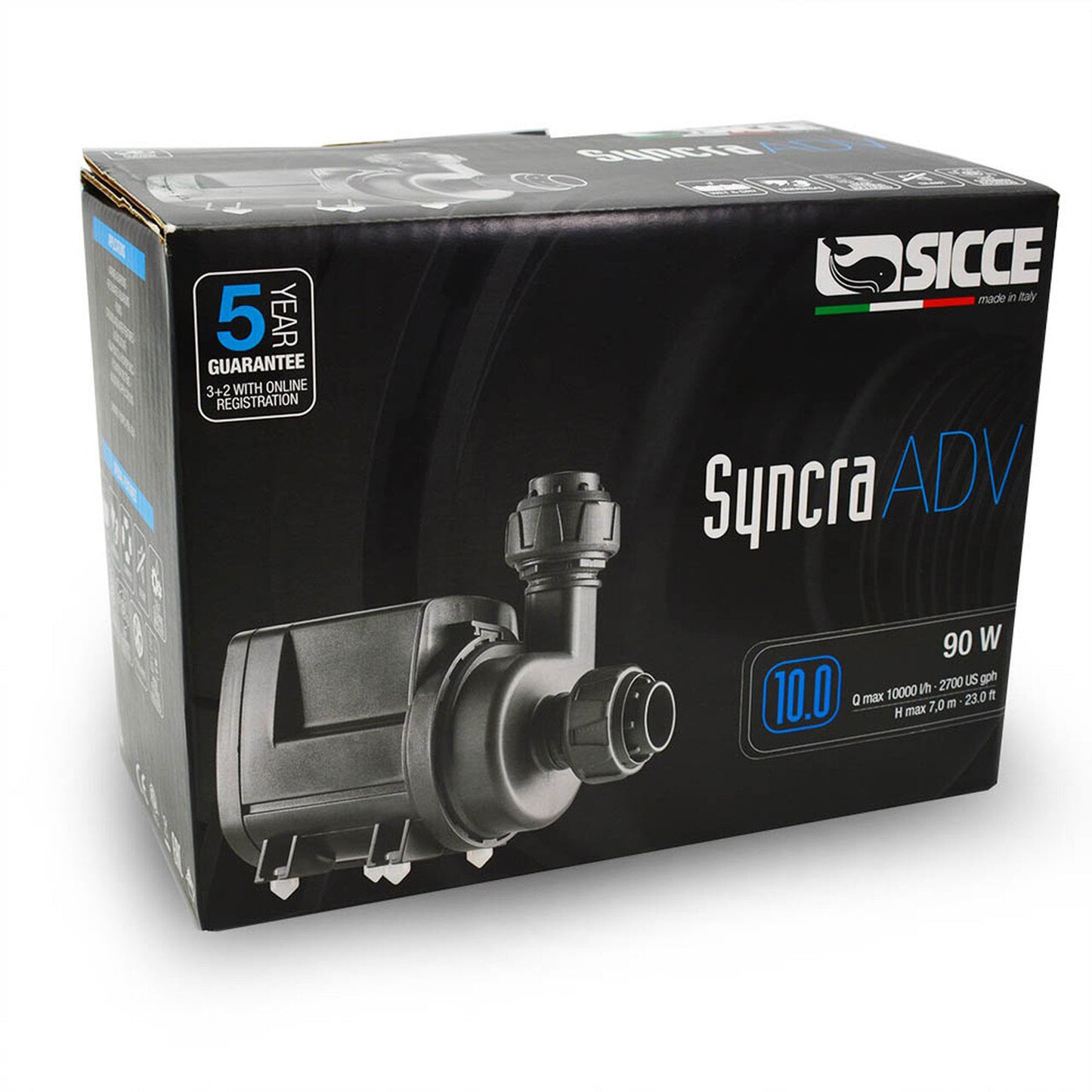 Sicce SYNCRA ADV 10.0 Return Pump - 2700 GPH - 1ea