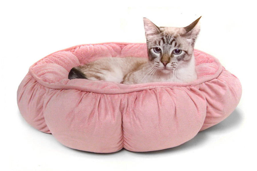 Aspen Puffy Round Pet Bed - 18 in.