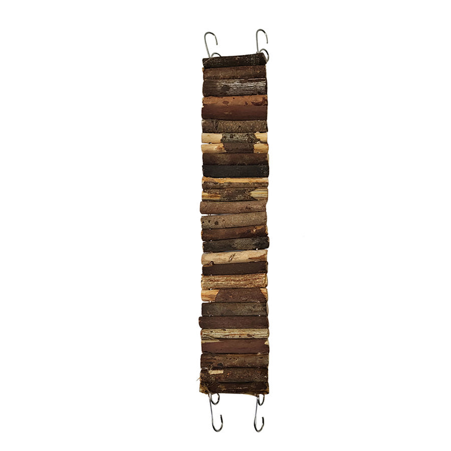 A & E Cages Natural Wooden Bendable Ladder/Bridge