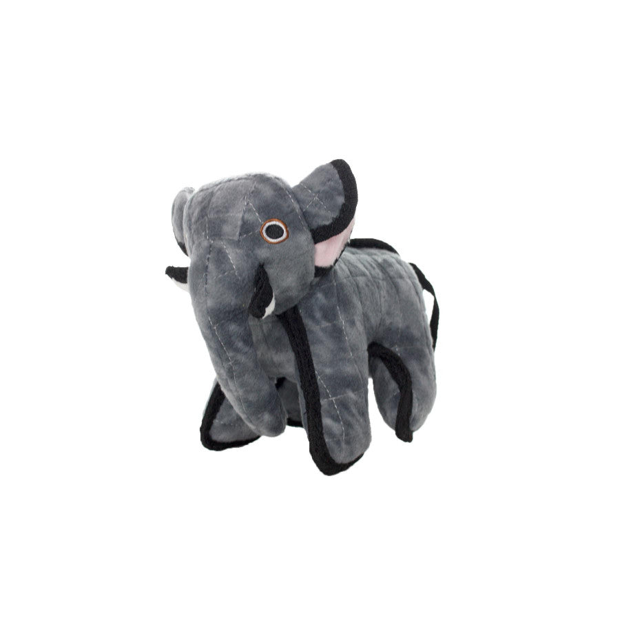 Tuffy Jr Zoo Elephant Durable Dog Toy