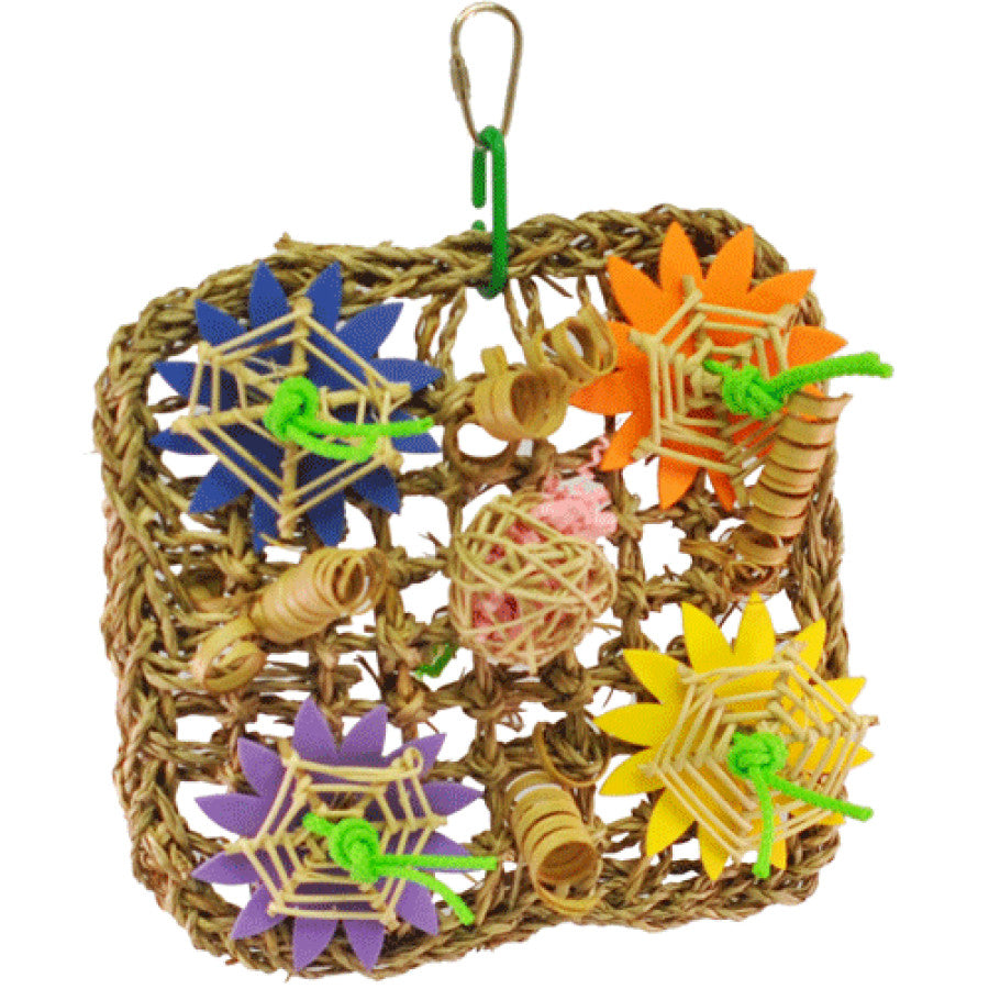 A & E Cages Happy Beaks Deluxe Vine Mat Bird Toy