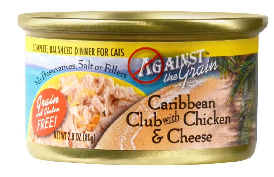 Against the Grain Caribbean Club With Chicken & Cheese Dinner Wet Cat Food