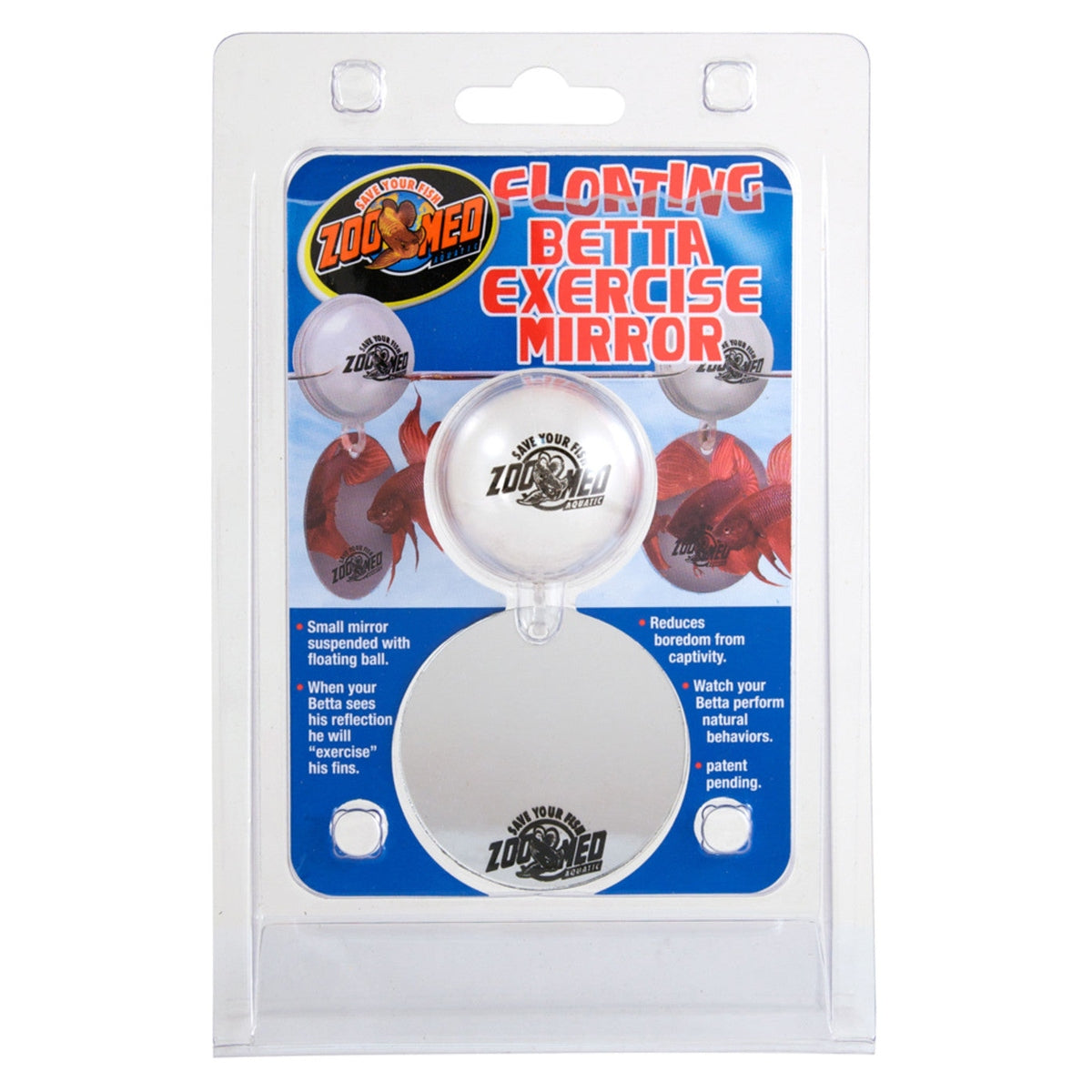 Zoo Med Floating Betta Exercise Mirror™ Zoo-Med
