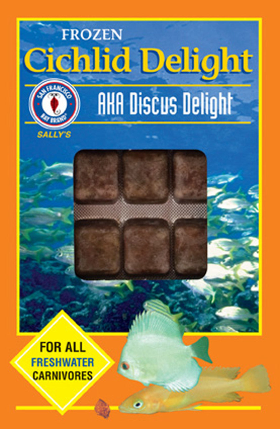 San Francisco Bay Brand Cichlid Delight Frozen Fish Food