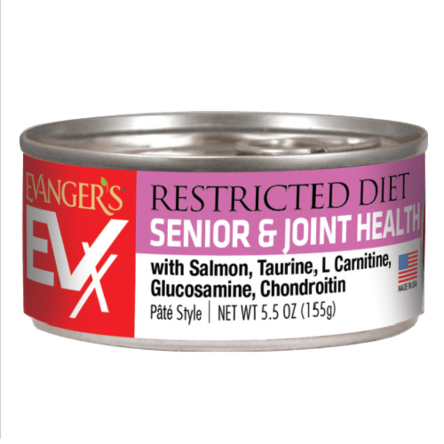 Evanger's EVx Restricted Diet Senior & Joint Health Wet Cat Food