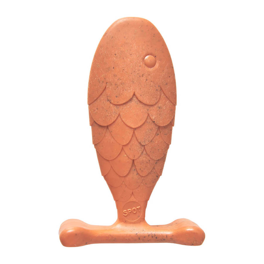 Bam-Bone Fish Salmon Dog Toy