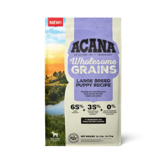Acana Wholesome Grains Large Breed Dry Puppy Food