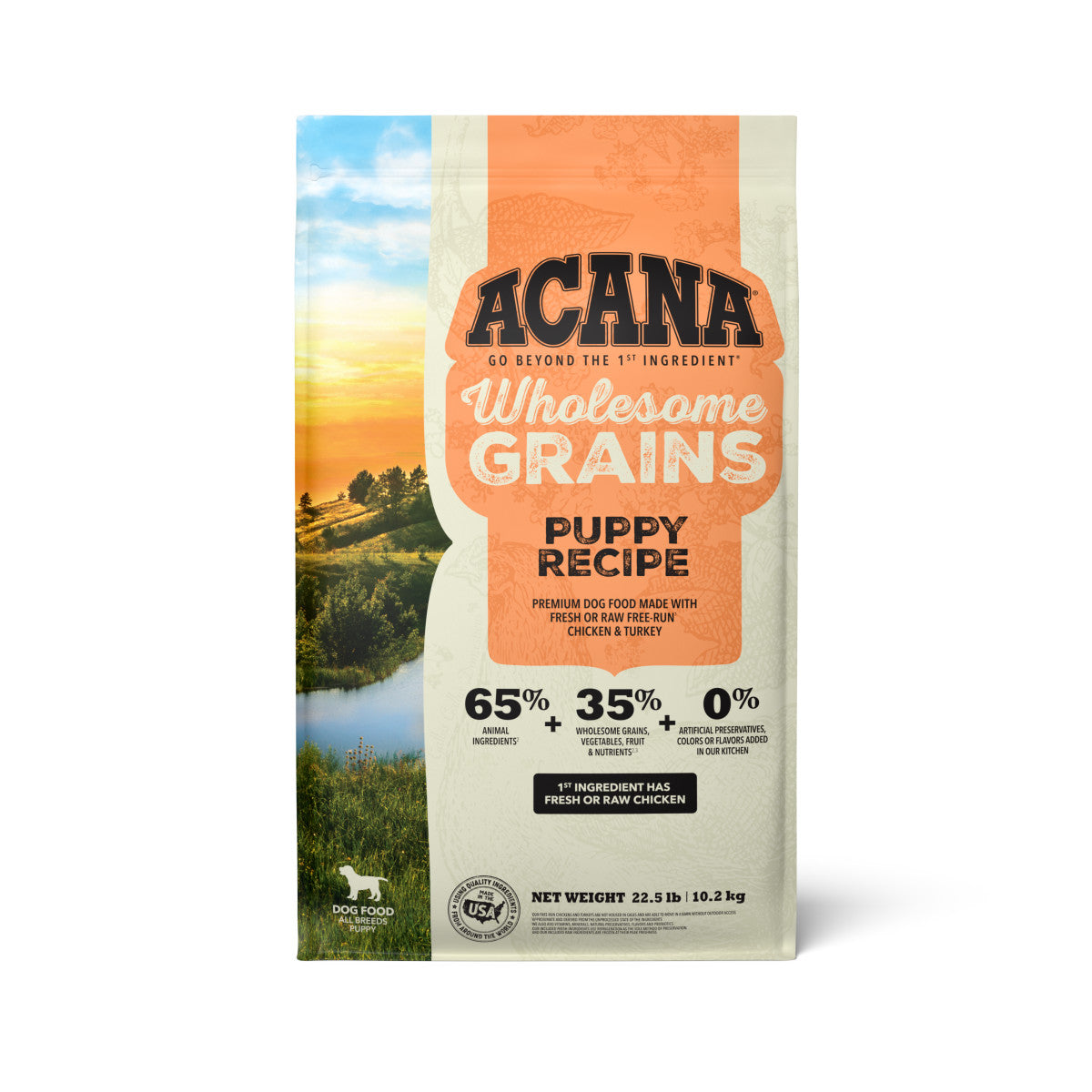 Acana Wholesome Grains Free-Run Poultry and Grains Dry Dog Food
