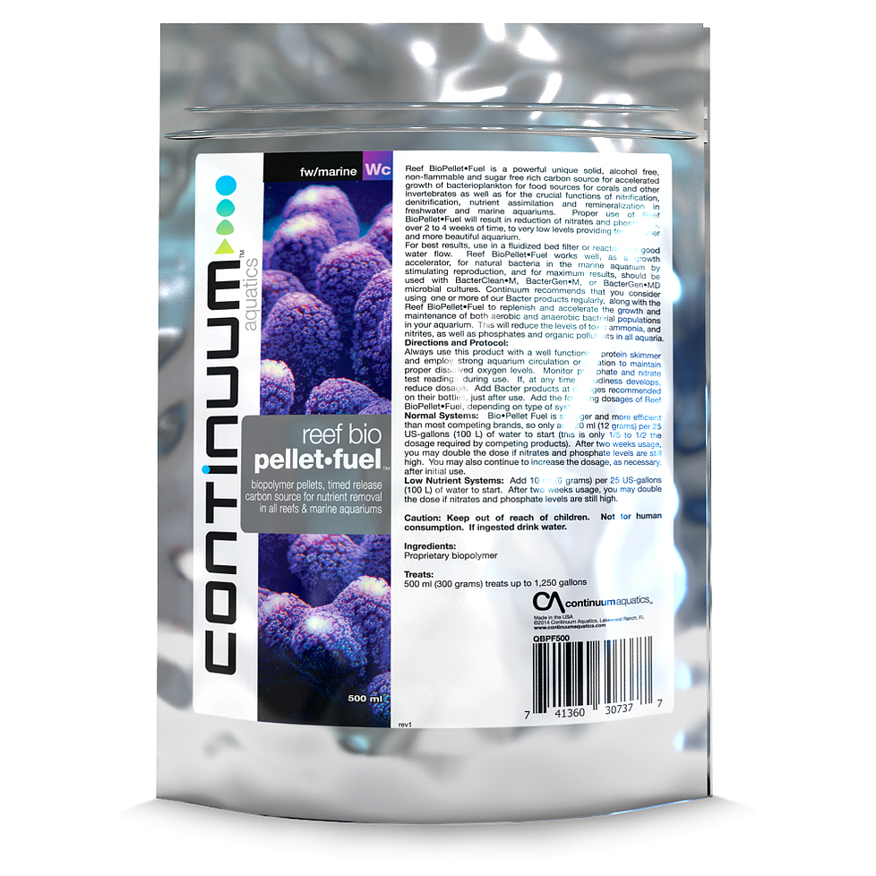 Continuum Aquatics Continuum Aquatics Reef Bio Pellet Fuel