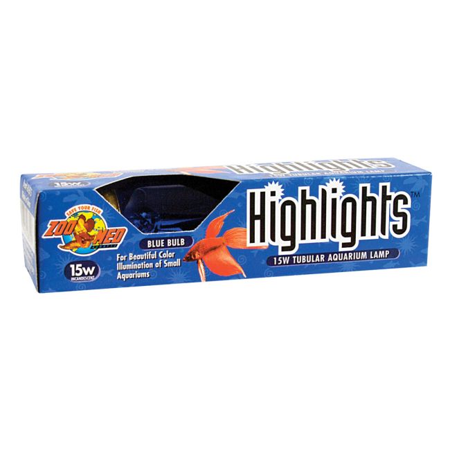 Zoo Med Highlights Incandescent Aquarium Bulbs Zoo-Med