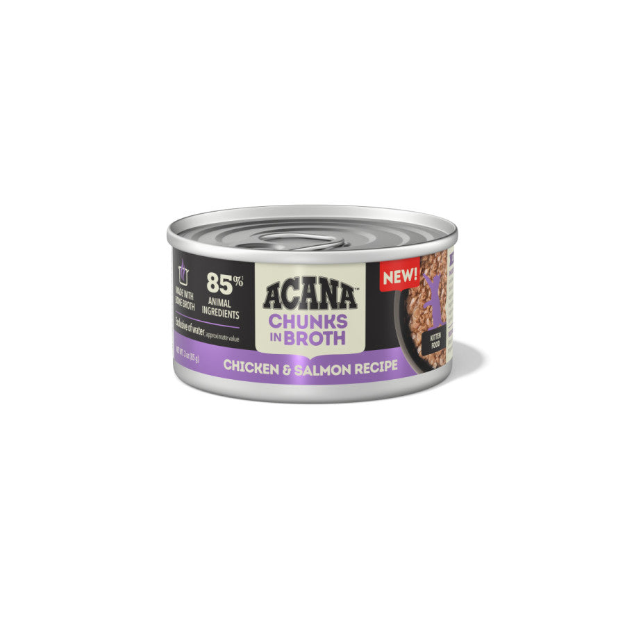 ACANA Chunks in Broth Canned Kitten Food Chicken & Salmon
