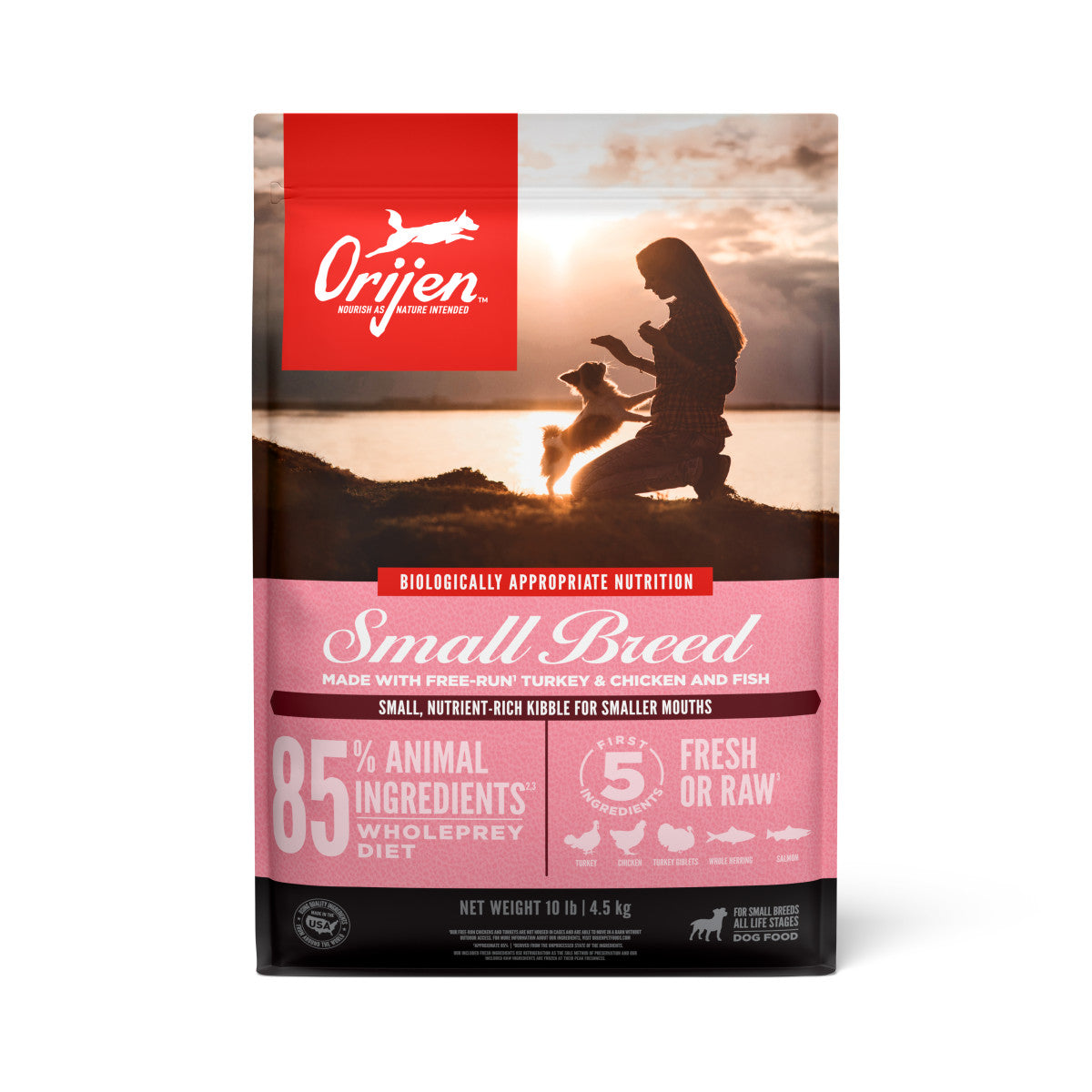 Orijen Small Breed Grain Free Fresh and Raw Dry Dog Food