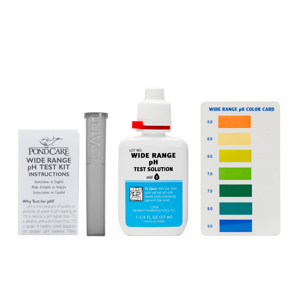 API Pond Liquid Wide Range pH Test Kit API Fishcare API