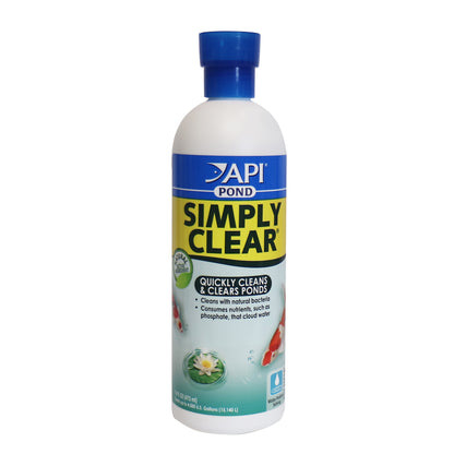 API Pond Simply Clear – 16 oz, 32 oz, 64 oz API Fishcare API
