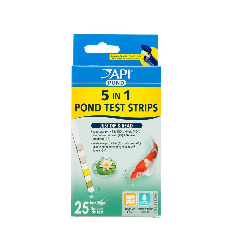 API POND 5-IN-1 TEST STRIPS API Fishcare API