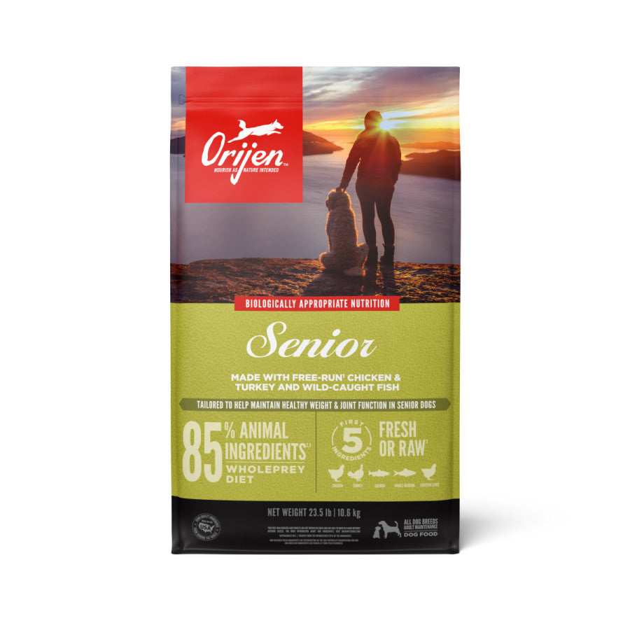Orijen Senior Grain Free Fresh or Raw Dry Dog Food