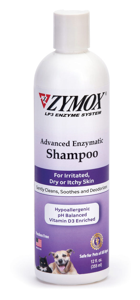 Zymox Advanced Enzymatic Shampoo for Dry or Itchy Skin ZYMOX