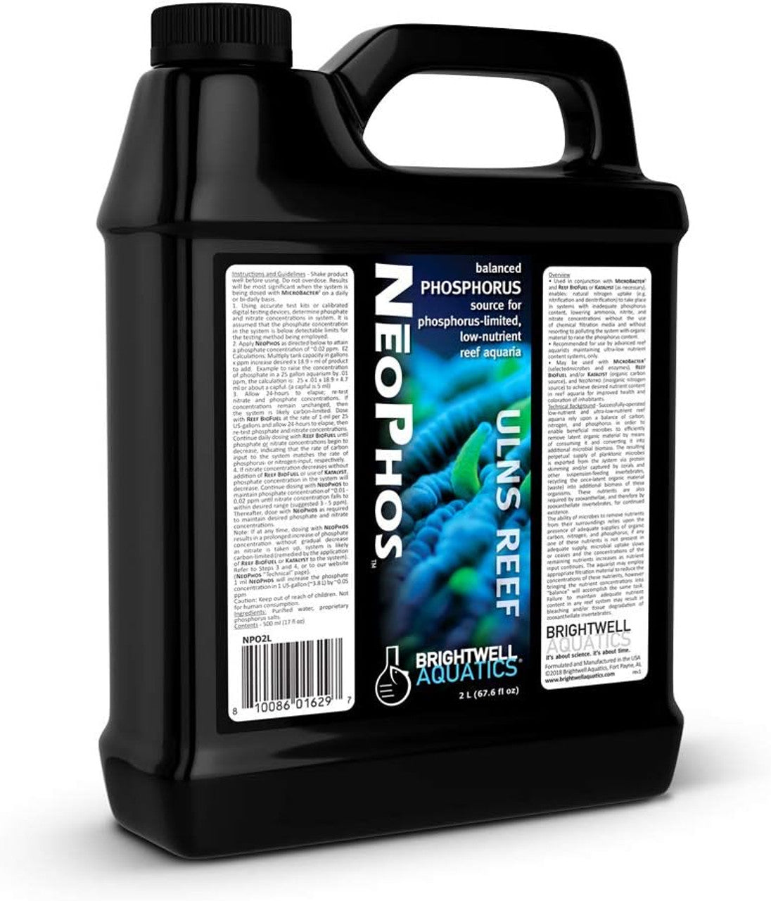 Brightwell Aquatics NeoPhos – Phosphate Supplement for Planted Aquariums
