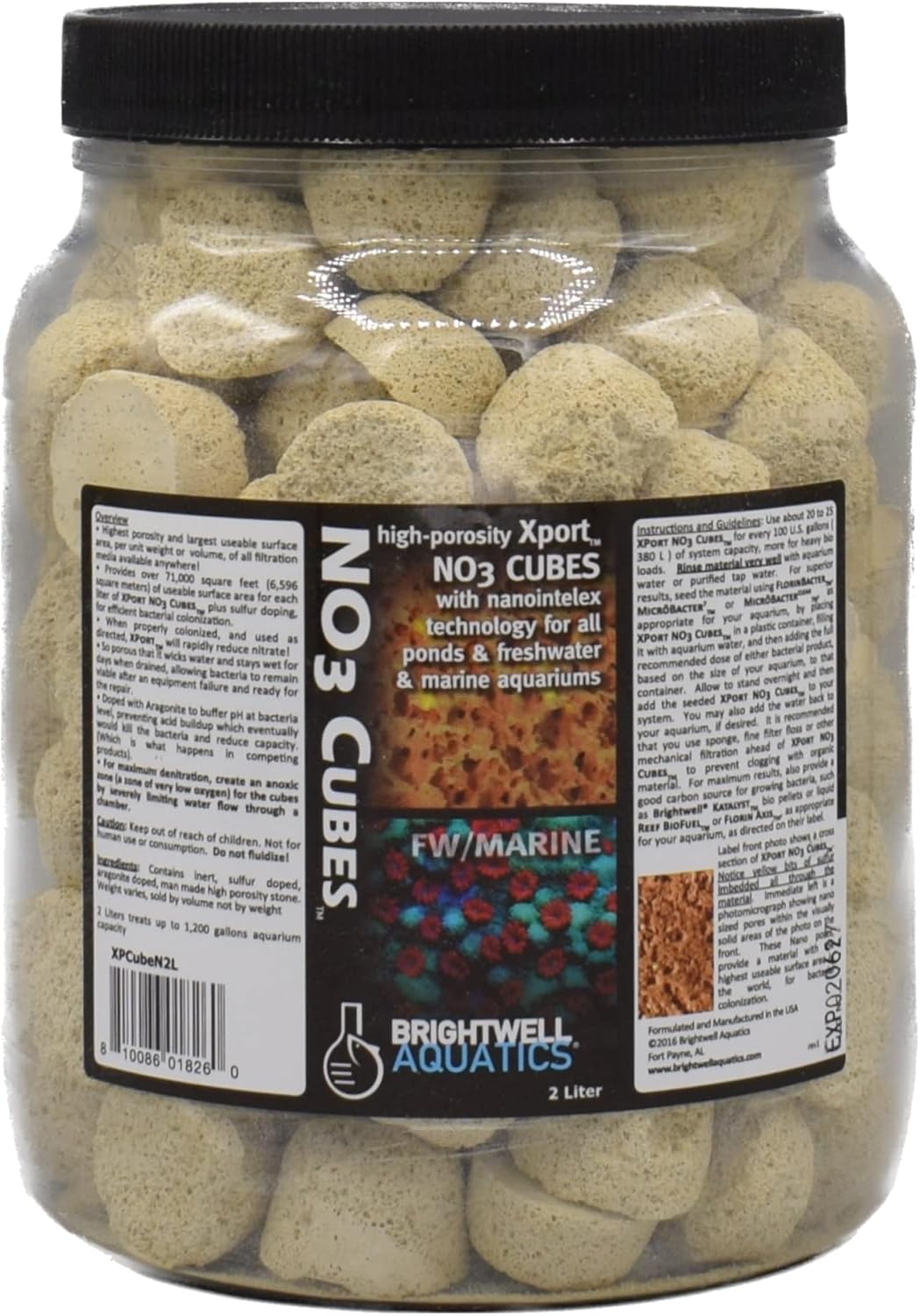 Brightwell Aquatics Xport NO3 Cubes