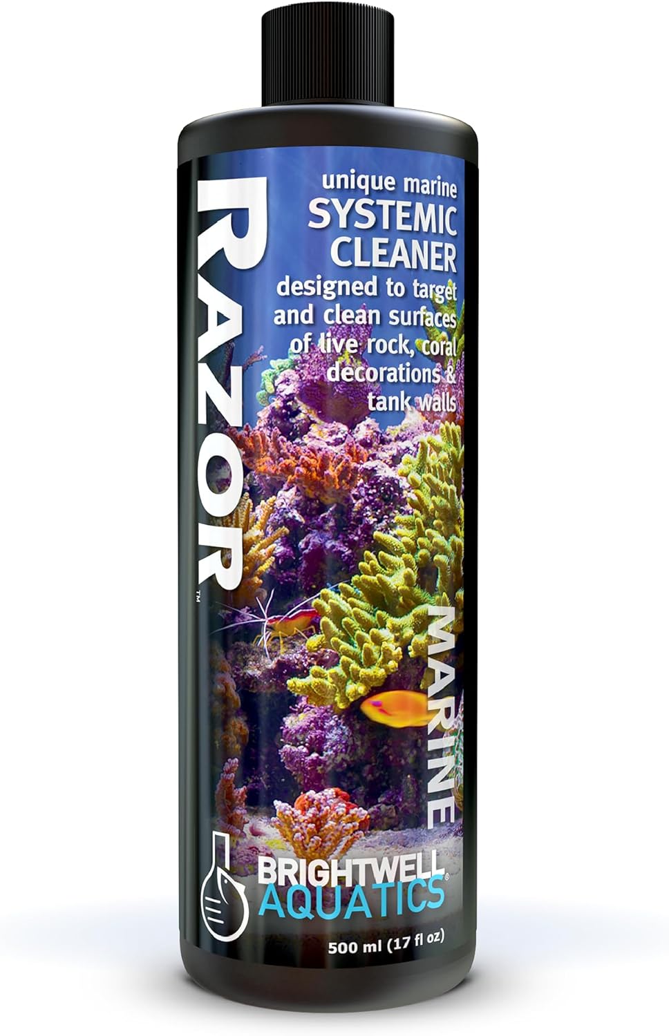 Brightwell Aquatics Razor Marine – Advanced Water Clarifier & Surface Cleaner for Reef Aquariums Brightwell Aquatics