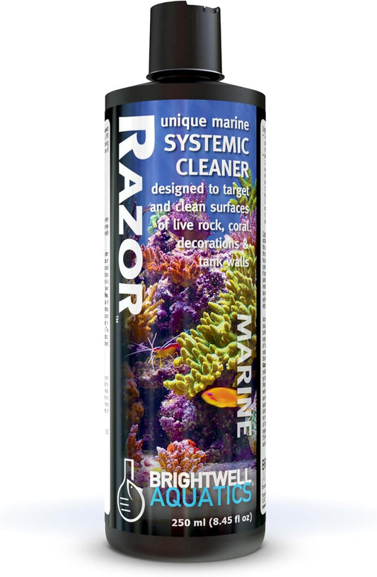 Brightwell Aquatics Razor Marine – Advanced Water Clarifier & Surface Cleaner for Reef Aquariums Brightwell Aquatics