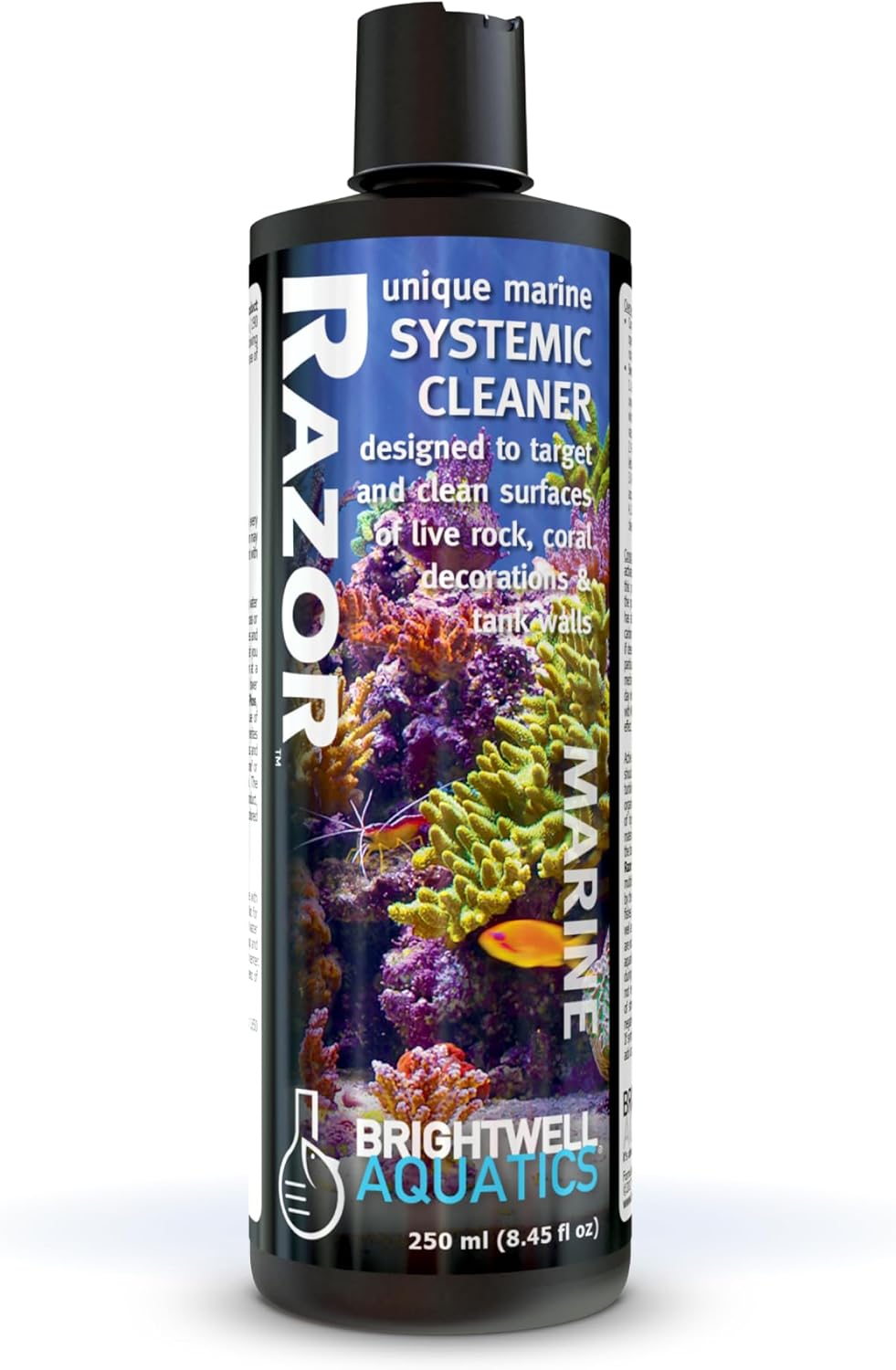 Brightwell Aquatics Razor Marine – Advanced Water Clarifier & Surface Cleaner for Reef Aquariums Brightwell Aquatics