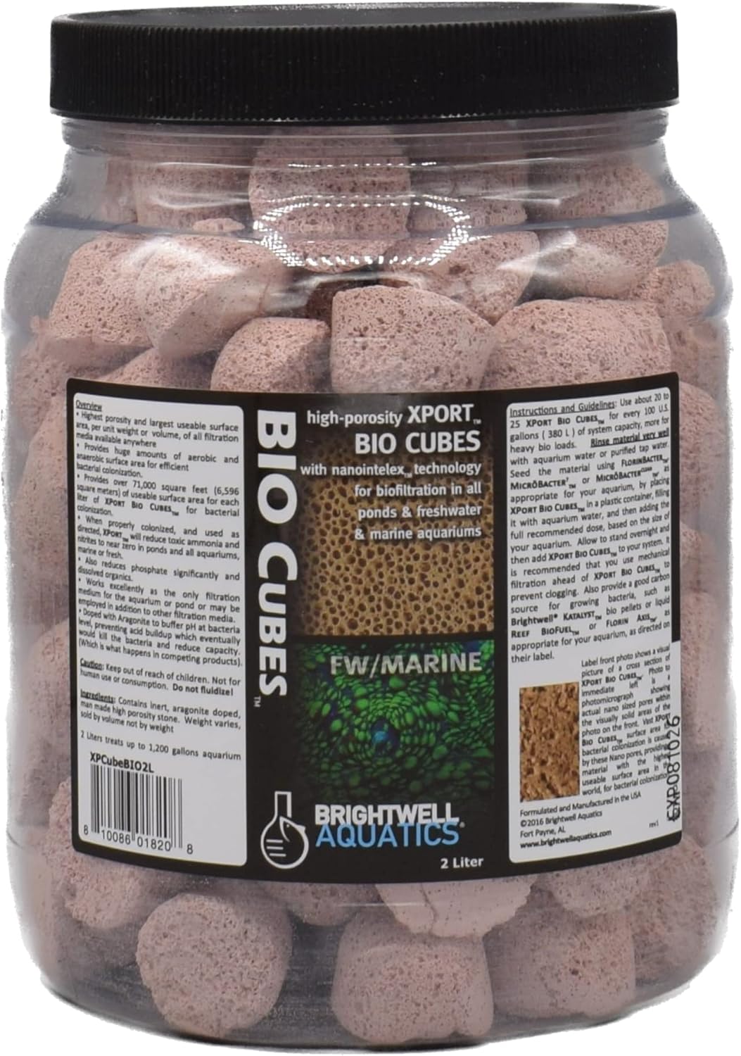 Brightwell Aquatics Xport BIO Cubes