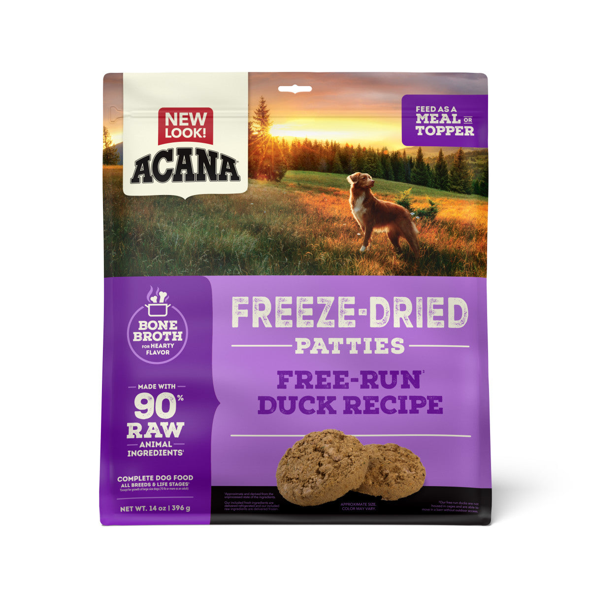 Acana Freeze-Dried Patties Dog Food and Topper