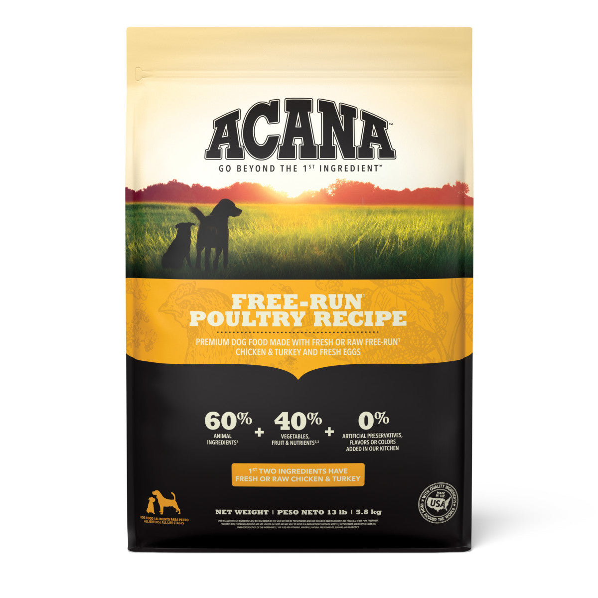 Acana Free Run Poultry Recipe Dry Dog Food