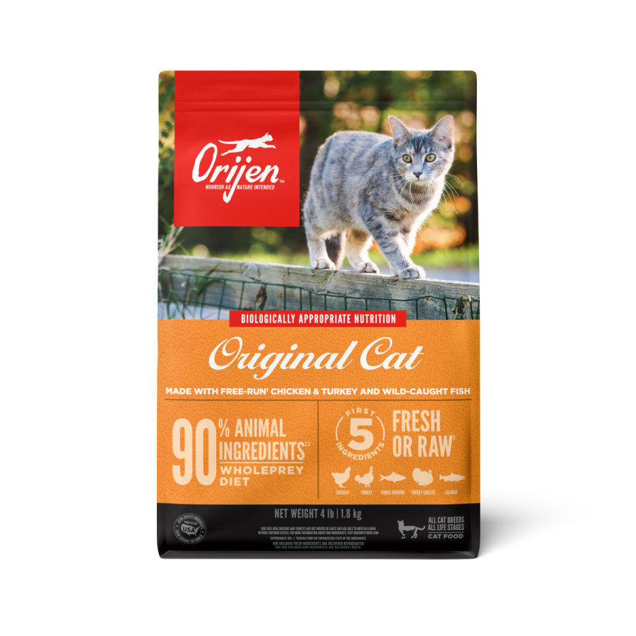 Orijen Original Grain Free Fresh or Raw Dry Cat Food