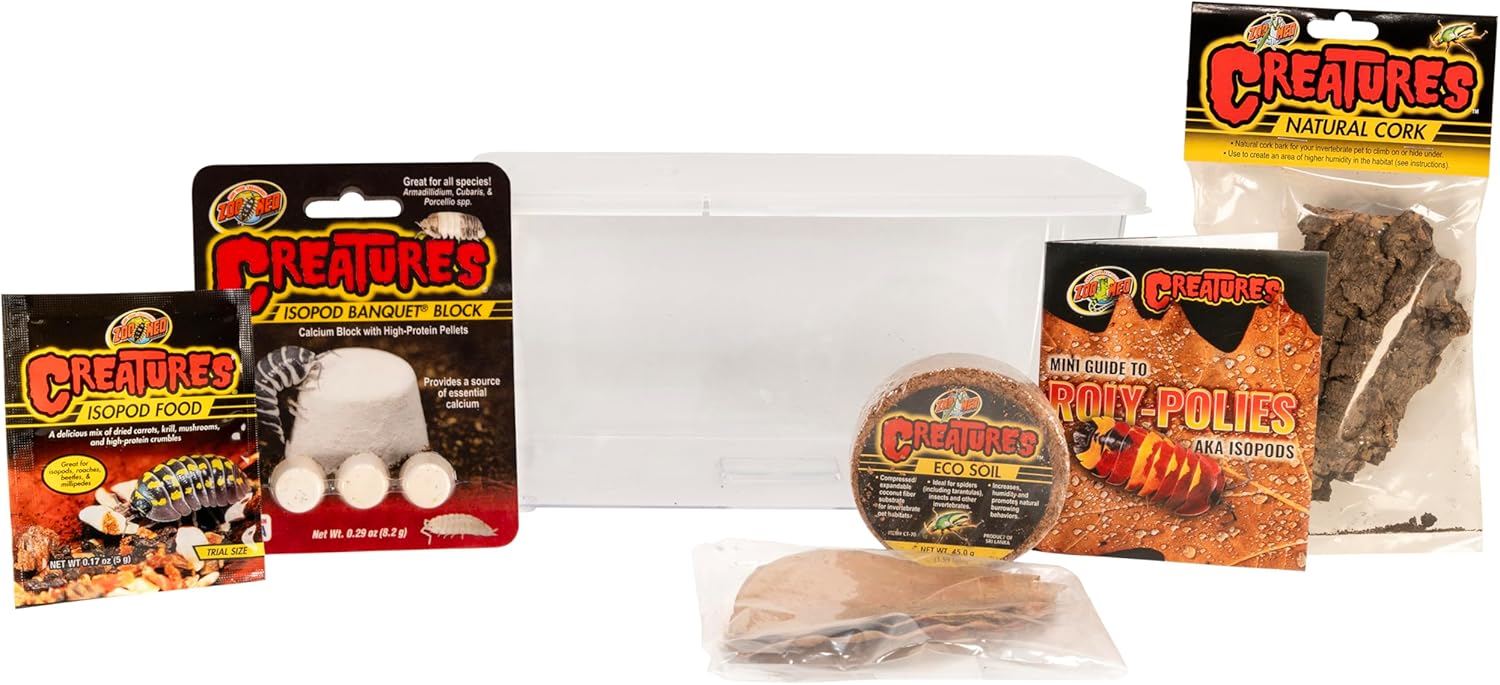 Zoo Med Creatures Roly Poly Isopod Habitat Kit Zoo-Med