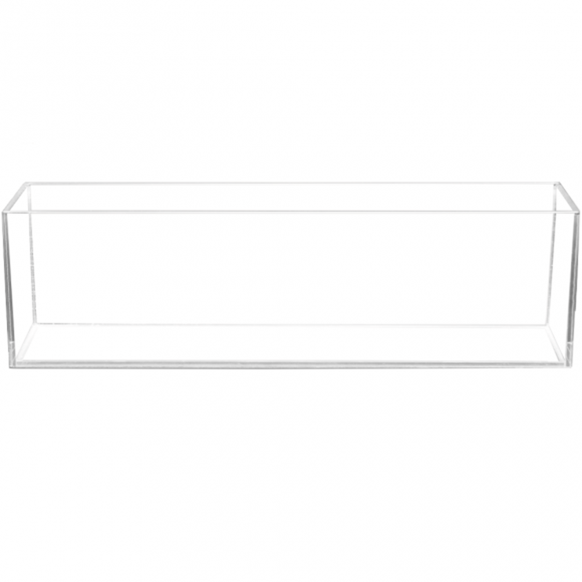 AQUATOP 12-Gallon High Clarity Tall Glass Aquarium Bookshelf Style – HCA-12G