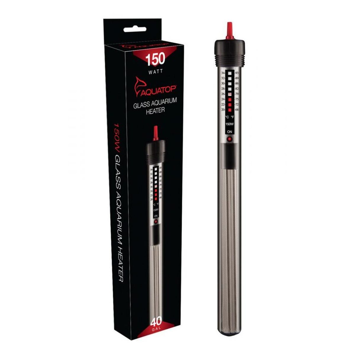 AQUATOP 150W Submersible Glass Heater – GH-150W Aquatop