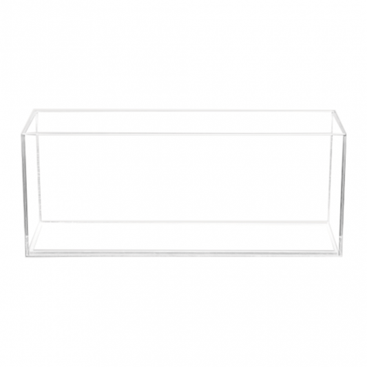 AQUATOP 3-Gallon High Clarity Tall Glass Aquarium Bookshelf Style – HCA-3G