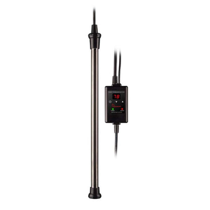 AQUATOP 500W Titanium Heater with Controller for Aquariums up to 150 Gallons TH-C500