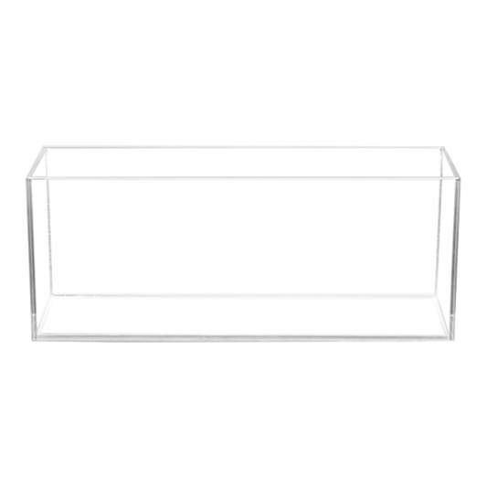 AQUATOP 6.5-Gallon High Clarity Tall Glass Aquarium Bookshelf Style – HCA-6G