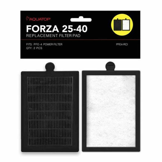 AQUATOP Forza Replacement Inserts with Premium Activated Carbon for PFE-4 Power Filter – PFE4-RCI