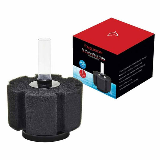 AQUATOP Internal Sponge Filter for Aquariums – For Tanks Up to 40 Gallons CAF-40 Aquatop