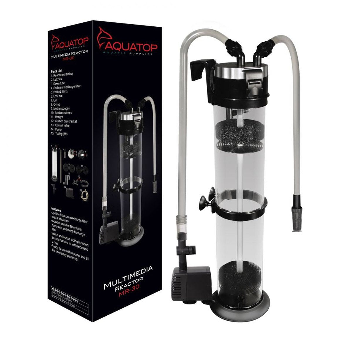 AQUATOP MR-30 152 GPH Media Reactor Aquatop