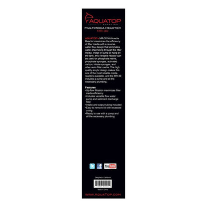 AQUATOP MR-30 152 GPH Media Reactor Aquatop