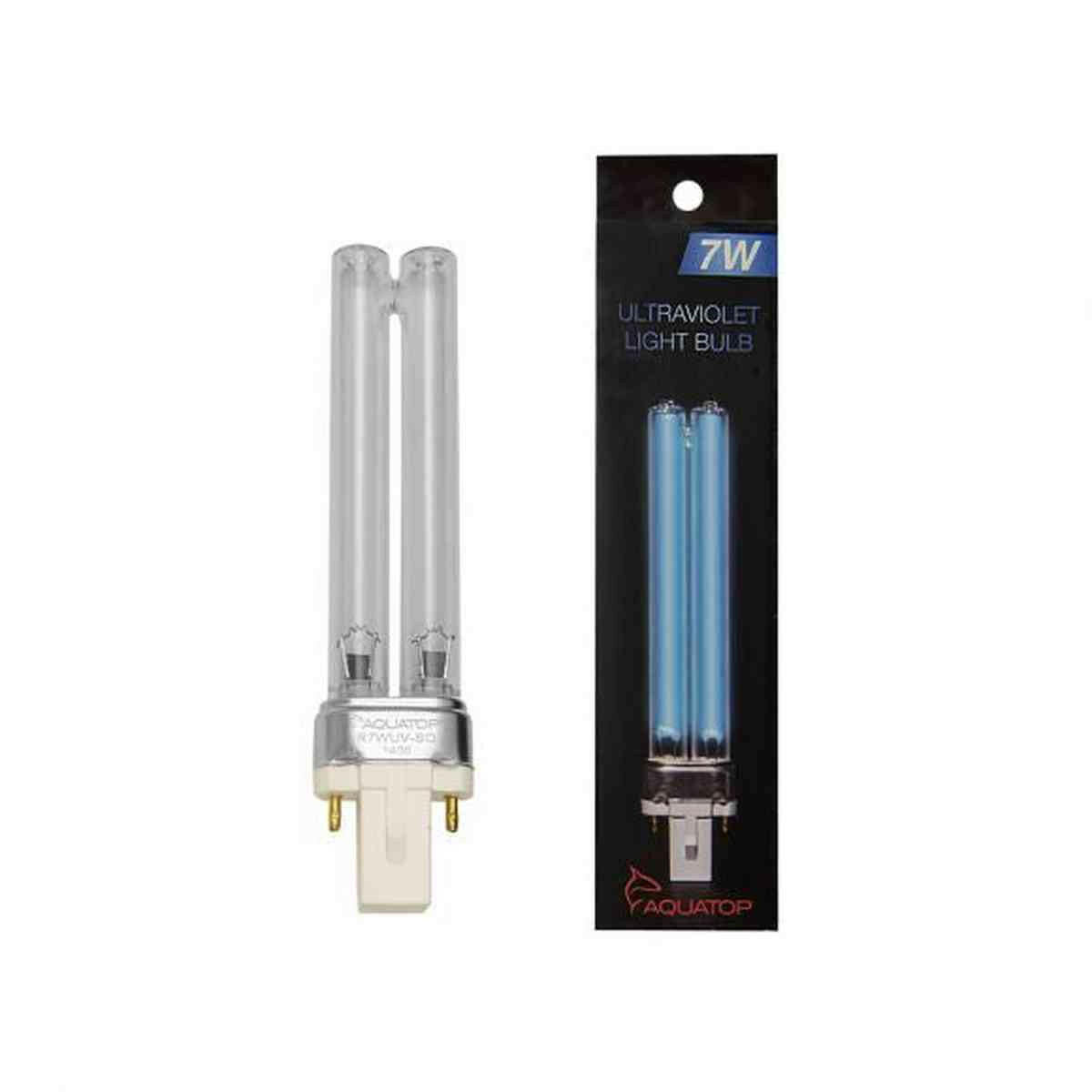 AQUATOP R7WUV-SQ 7-Watt UV Replacement Bulb for FZ7, PF25-UV, PF40-UV, SP7-UV & UVE-7 Aquatop