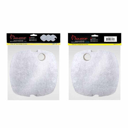 AQUATOP Replacement White Filter Pads 3-Pack for CF-300MKII Canister Filters, RFP-CF300 Aquatop