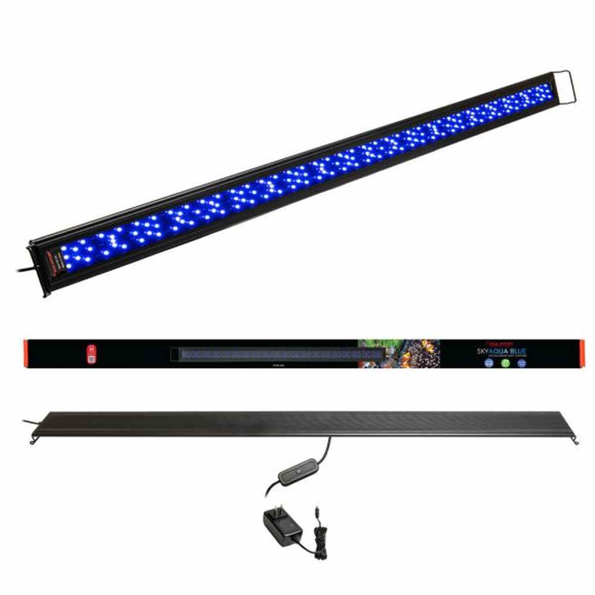 AQUATOP SkyAqua Actinic Blue LED Light for 48"-54" Aquariums SAQB-4854