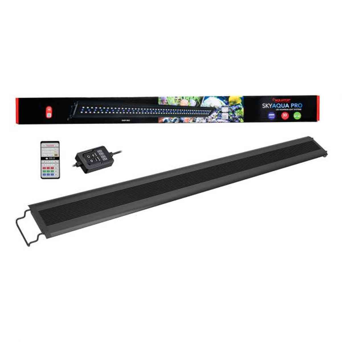 AQUATOP SkyAqua PRO 36"-42" Full Spectrum LED Light for Aquariums – Programmable + Remote SAQP-3642